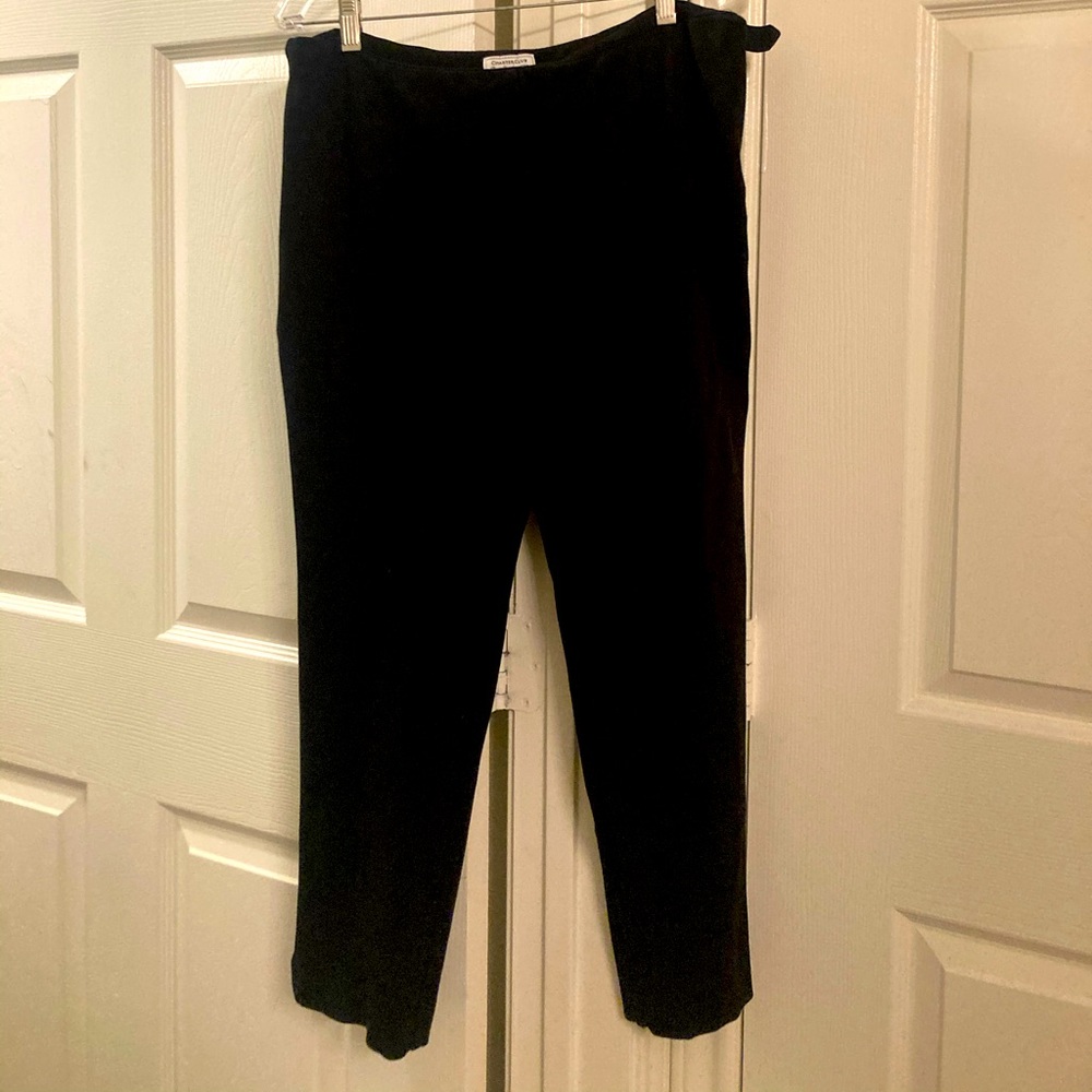 Soft Black Petite Pants